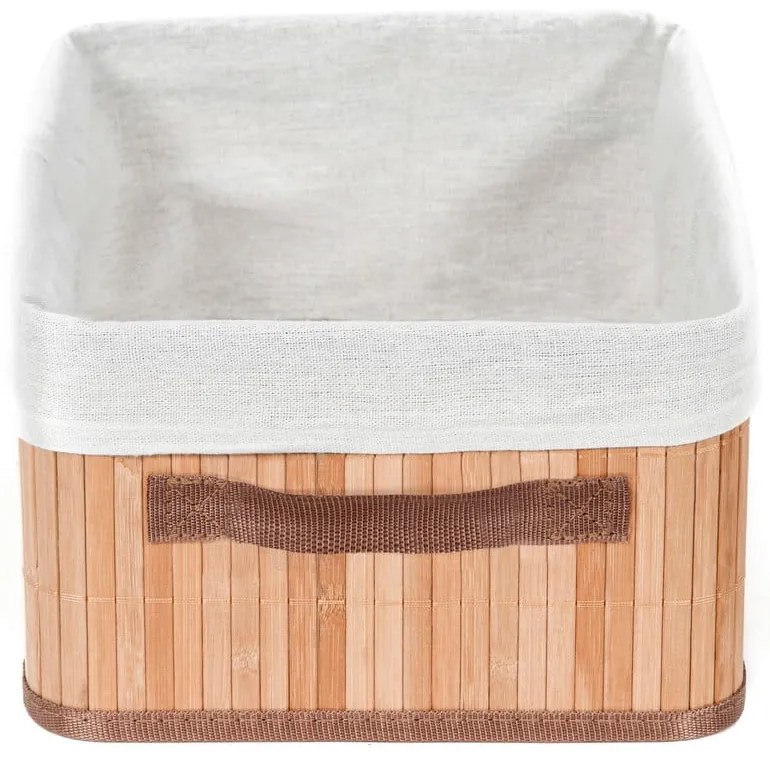 Кафява бамбукова кошница за съхранение Carossa - Compactor