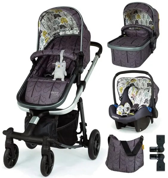 Бебешка количка 3в1 Giggle Quad Fika Forest COSATTO