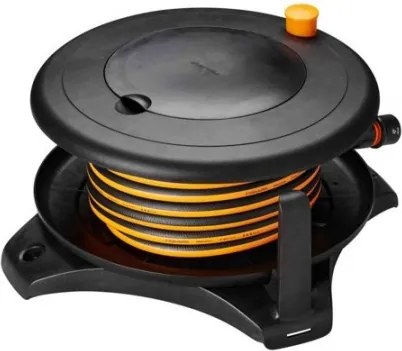 Fiskars - Комплект градински маркуч с макара Solid 1/2 20m - 1057238
