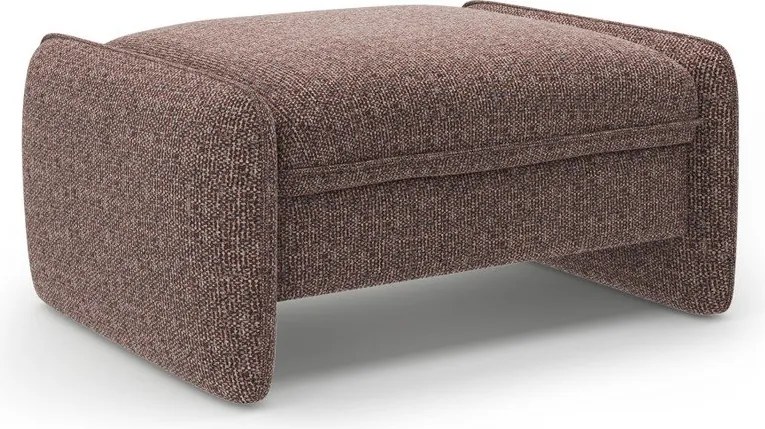 Кафява шенилова табуретка Georgia – Micadoni