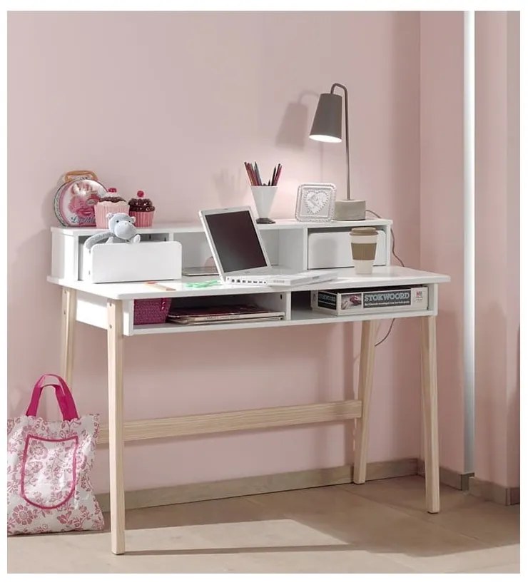 Бяло детско бюро Kiddy - Vipack