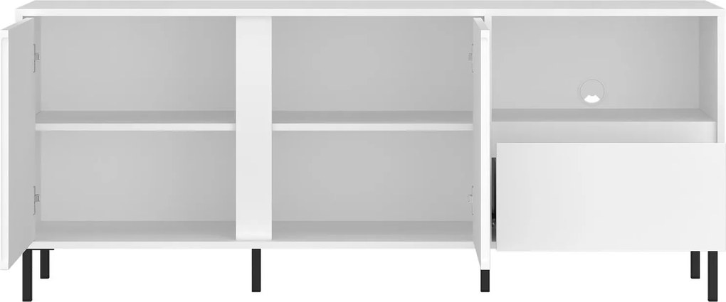 ТВ шкаф Anel-Бяло