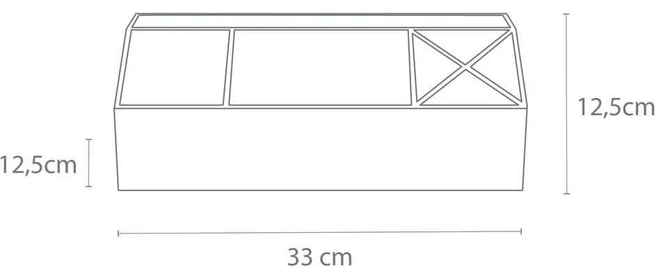 Зелен картонен органайзер за канцеларски материали Elisa Canvas Paper Laminate – Bigso