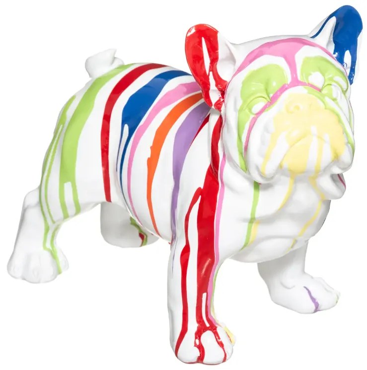 Декоративна фигура atmosphera Chance, Смола, Бял, 26.5 cm
