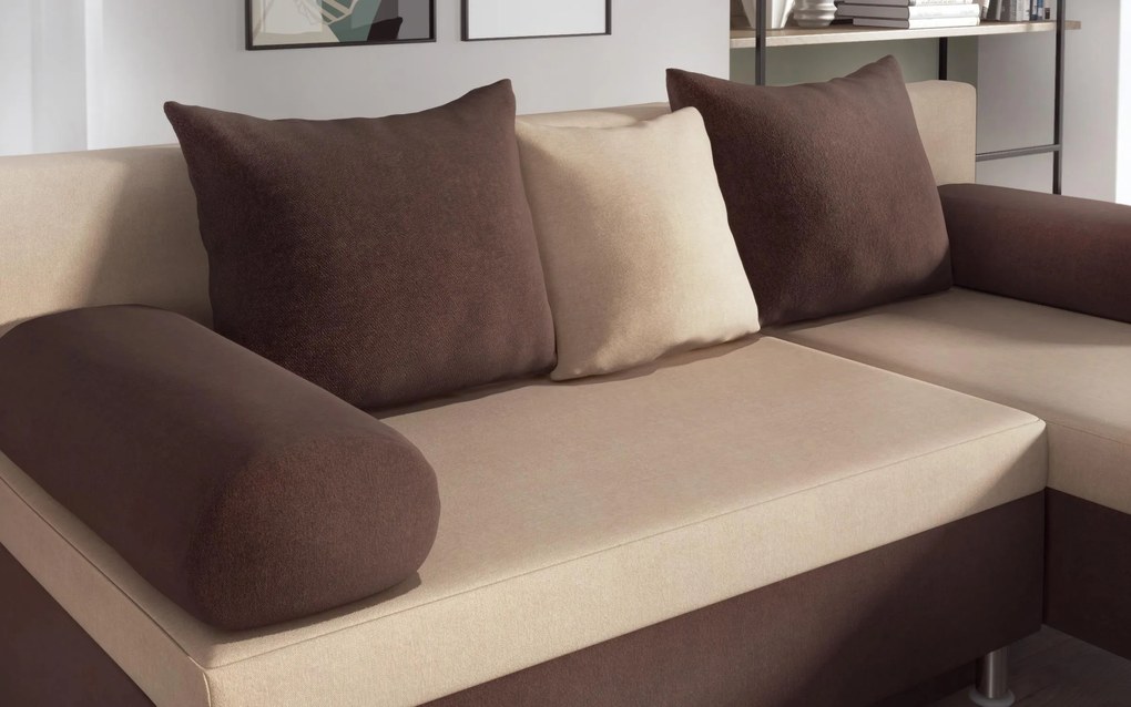 Разтегателен ъглов диван Дани S