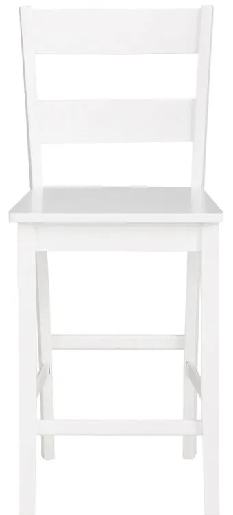 Бял бар стол от масивен бор (височина на седалката 60 cm) Torpedo – Støraa