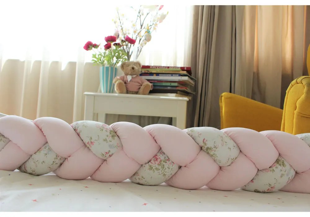 BLOSSOM Плетен обиколник 330 см ЦВЕТЯ
