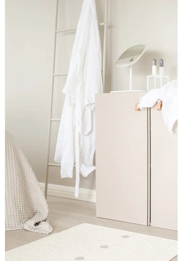 Бежова и кремава пътека за открито и закрито 70x280 cm Peg Linen Vanilla – Pappelina