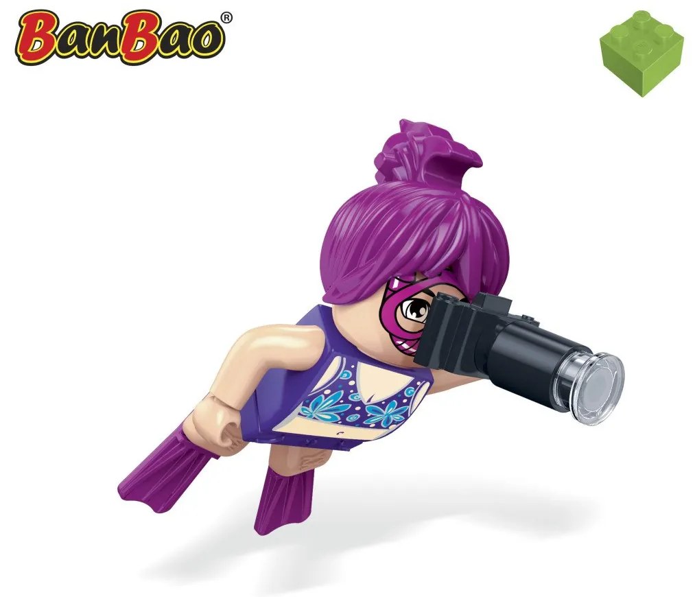 BanBao - Конструктор мини фигурка Водолаз