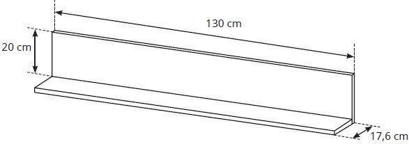 Холна секция Oak-White Natural