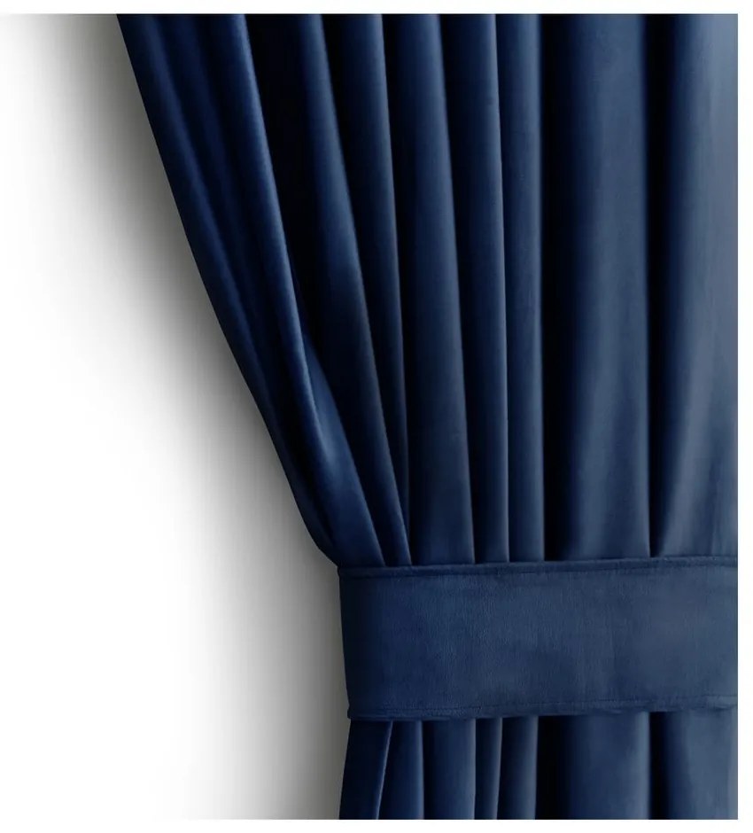 Тъмносиньо dimout перде 140x270 cm Eyelets – Restilo