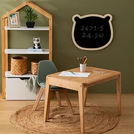 Детски стол atmosphera Mini Baya - Бял