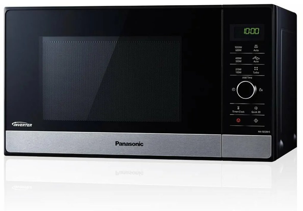 микровълновата фурна Panasonic NNSD28HS Черен 1000 W 23 L