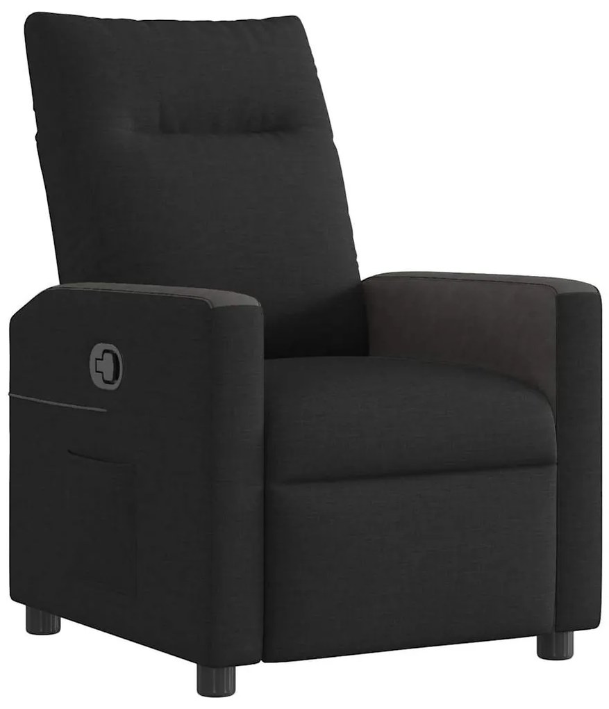 4104827 vidaXL Наклоняем стол, черен, текстил