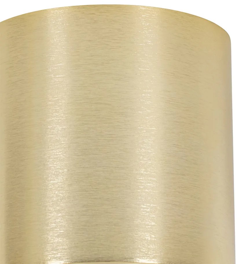 Дизайнерски повърхностно монтиран прожектор златен GU10 111mm - Impact Honey