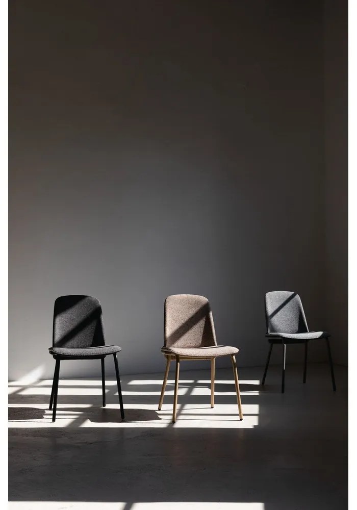 Тъмносиви трапезни столове в комплект от 2 броя Clip - Zuiver