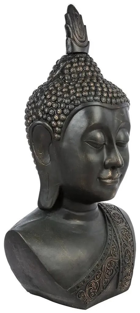 Декоративна фигура atmosphera Amara, Мангово дърво, Черен, 113 cm