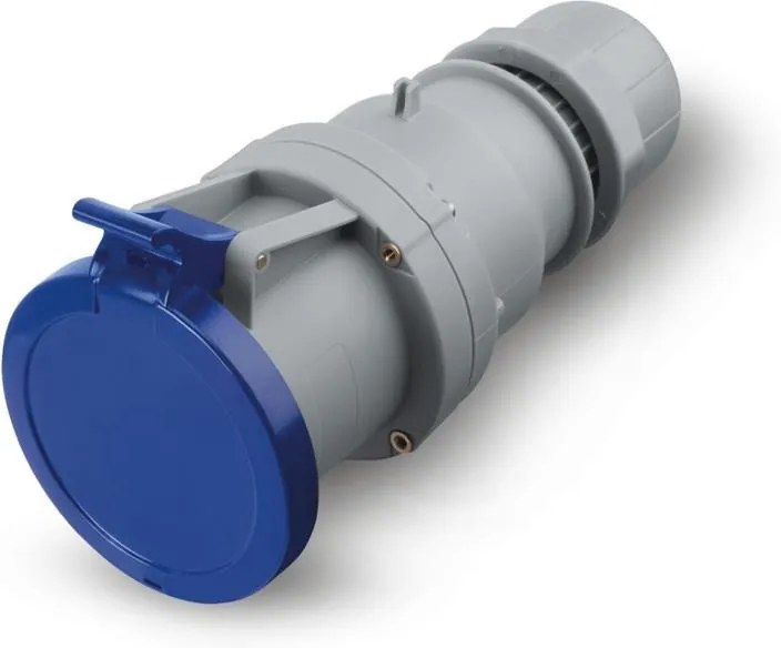 Scame Промишлен подвижен контакт 2P+Е 63A IP54 серия Optima  - 313.6343