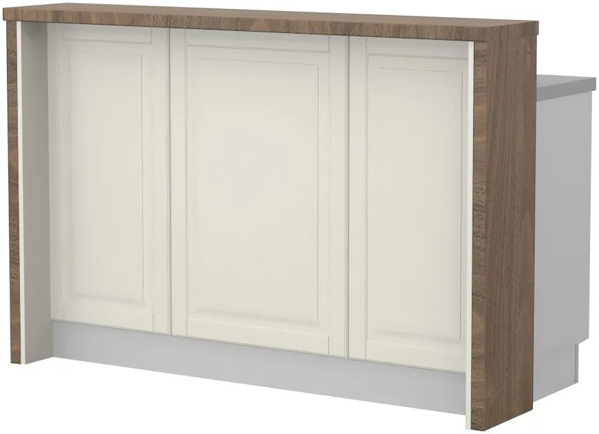 Бар Пейка Toscana-Length: 135 cm-Chromix Gray