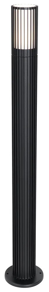 Умен външен стълб черен 80 см IP44 RGBW вкл. GU10 50mm - Boris