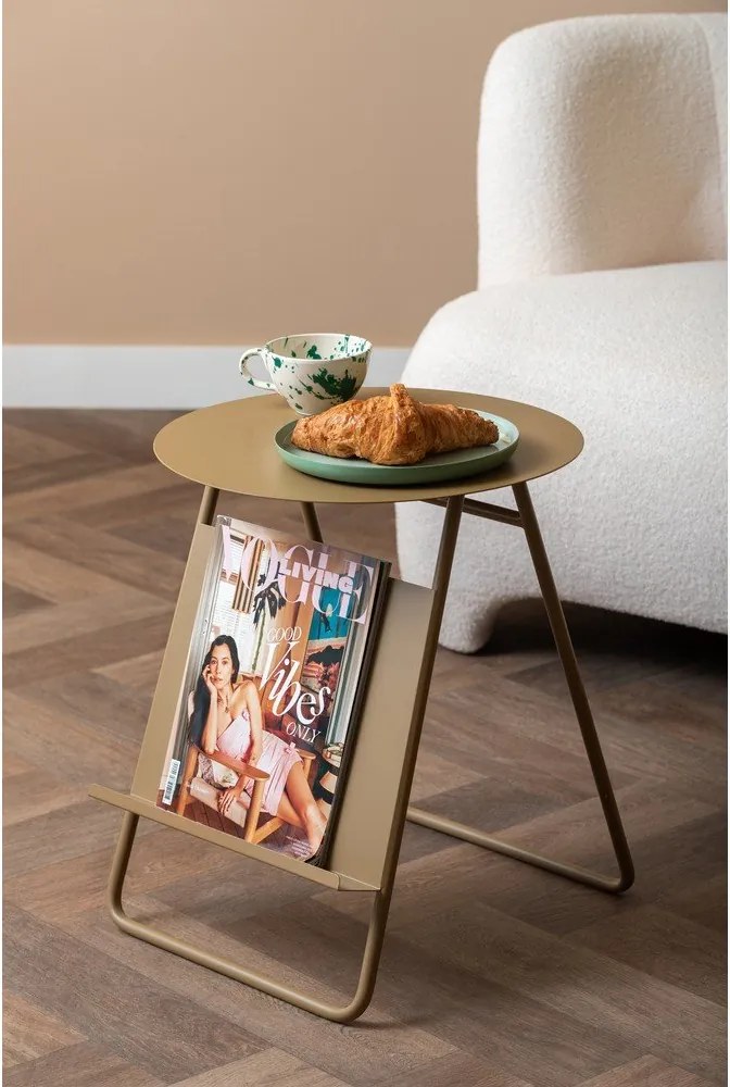 Метална кръгла странична масичка ø 40 cm Esencia – Leitmotiv