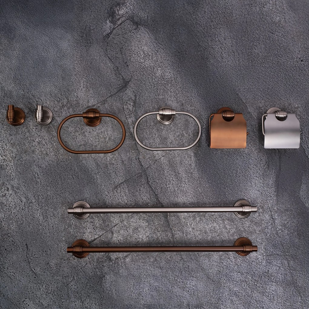 Закачалка за баня 16101 Aristo Brush Copper