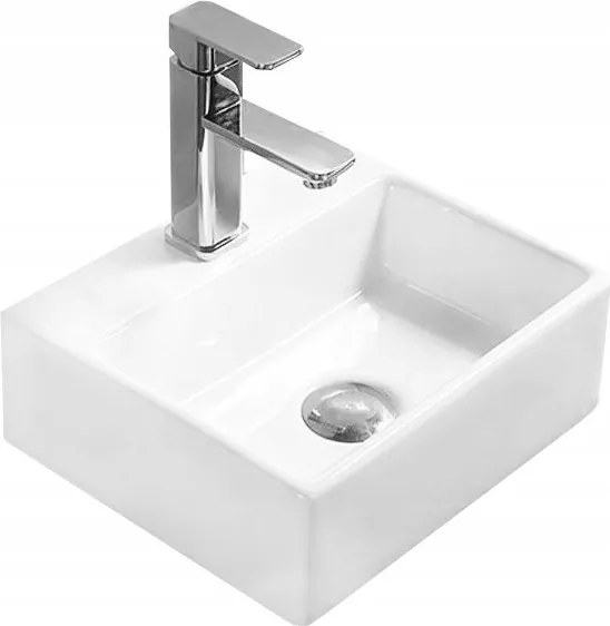 Mexen Mini Монтирана над мивка 33 x 29 см, бяла - 21093300