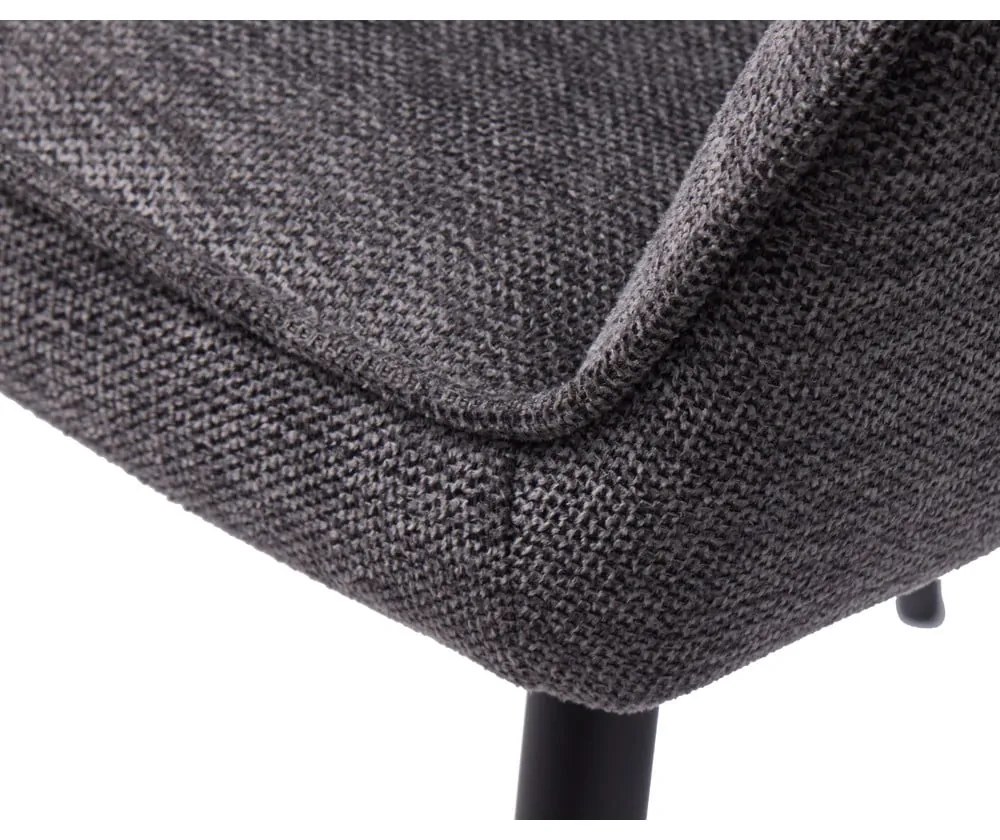 Тъмносив трапезен стол Nolan – Unique Furniture