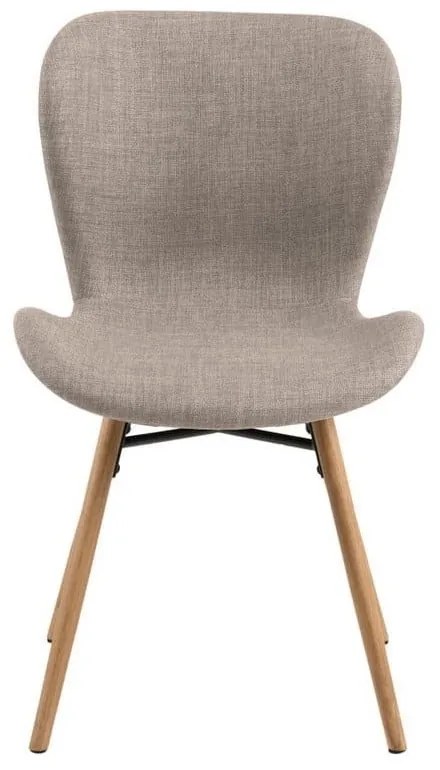 Комплект от 2 бежови трапезни стола Batilda - Actona