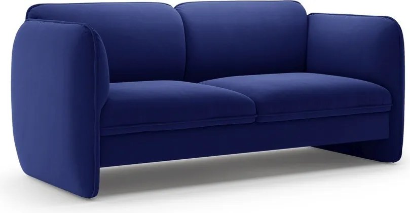 Син кадифен диван 168 cm Georgia – Micadoni