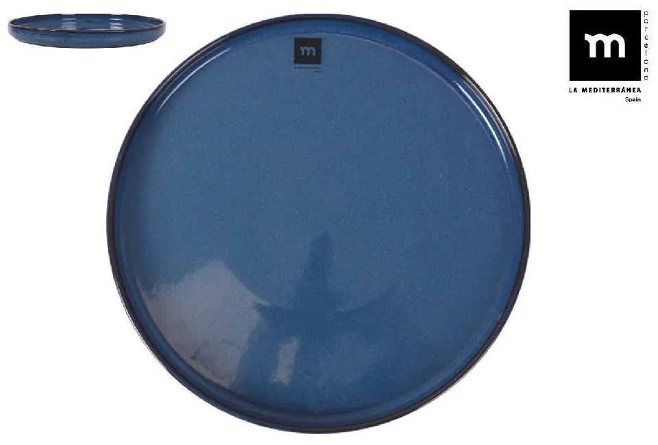 Основна чиния LA MEDITERRANEA Chester Blue, 27см