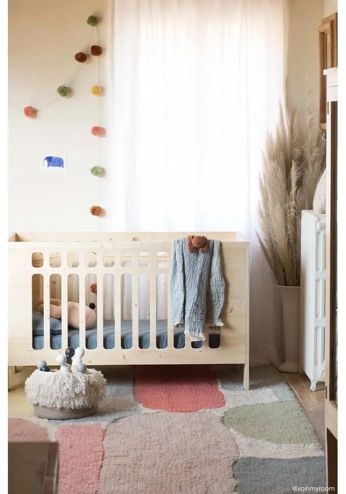 Вълнен ръчно изработен детски килим подходящ за пране 170x240 cm Abstract – Lorena Canals