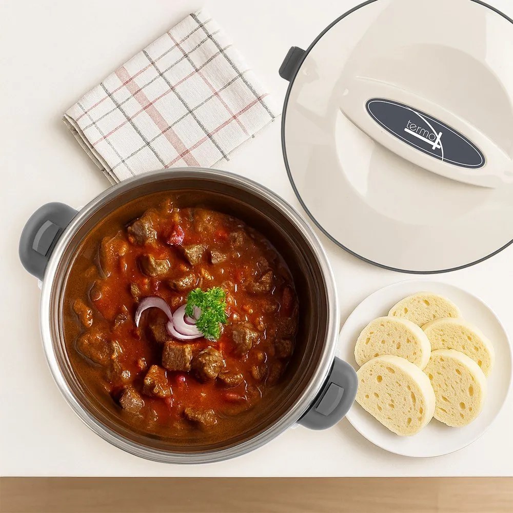 Кремав термос за храна 6 l Termo – Orion