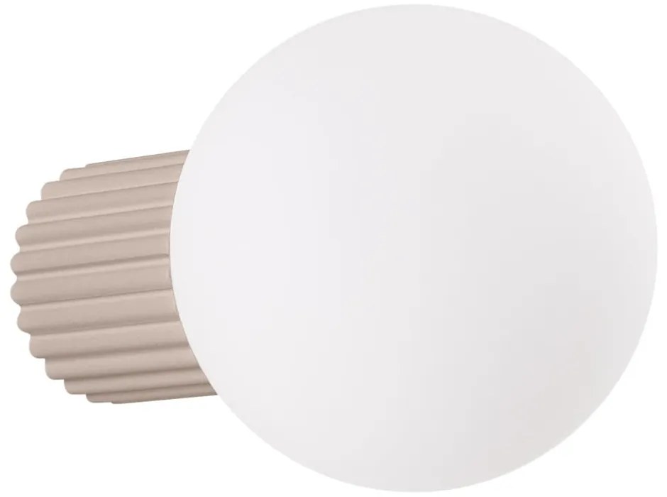 Кафяво-сива стенна лампа Orbital – Sollux