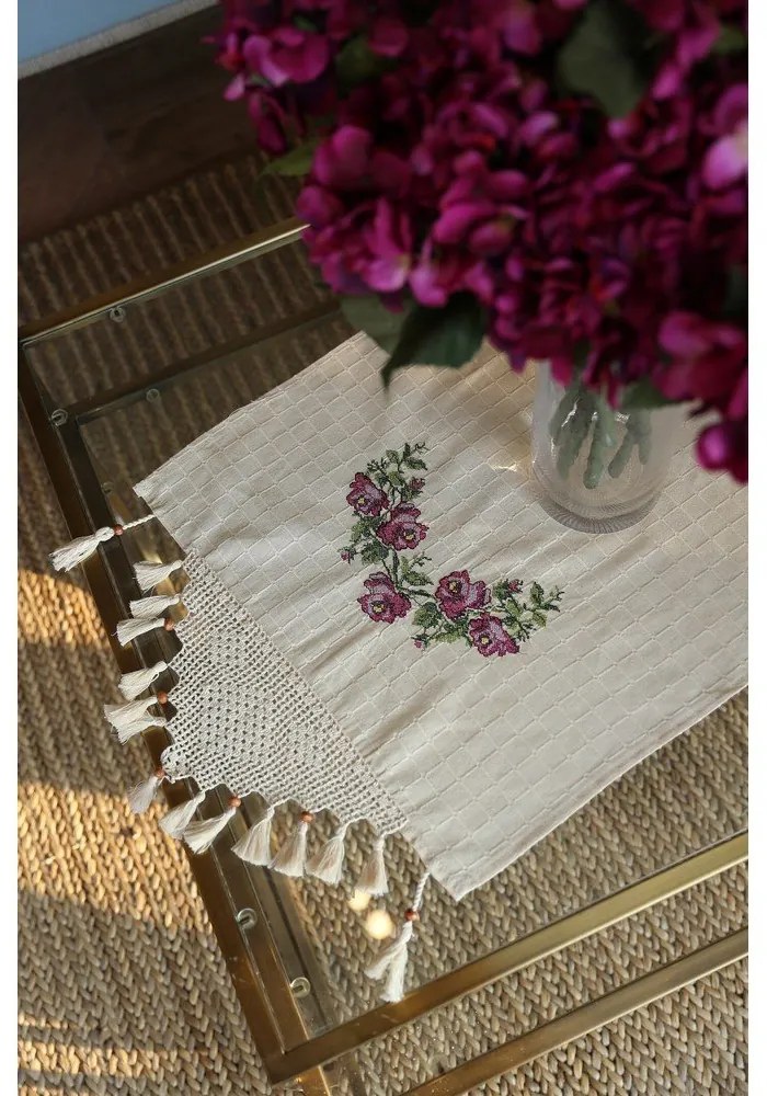 Памучна покривка за маса 45x150 cm Cross - Oyo Concept