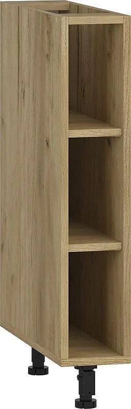 Долен шкаф отворен Vento 15/82 15см Дъб крафт