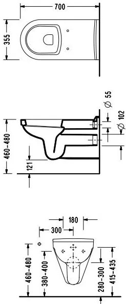 Висящ леген AMEA Serel