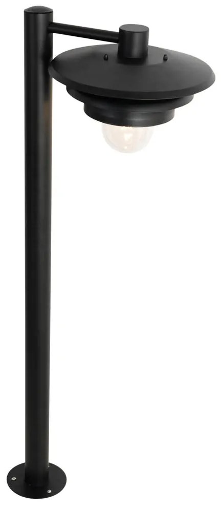 Дизайнерски външен аплик черен 100 см IP44 - Morty