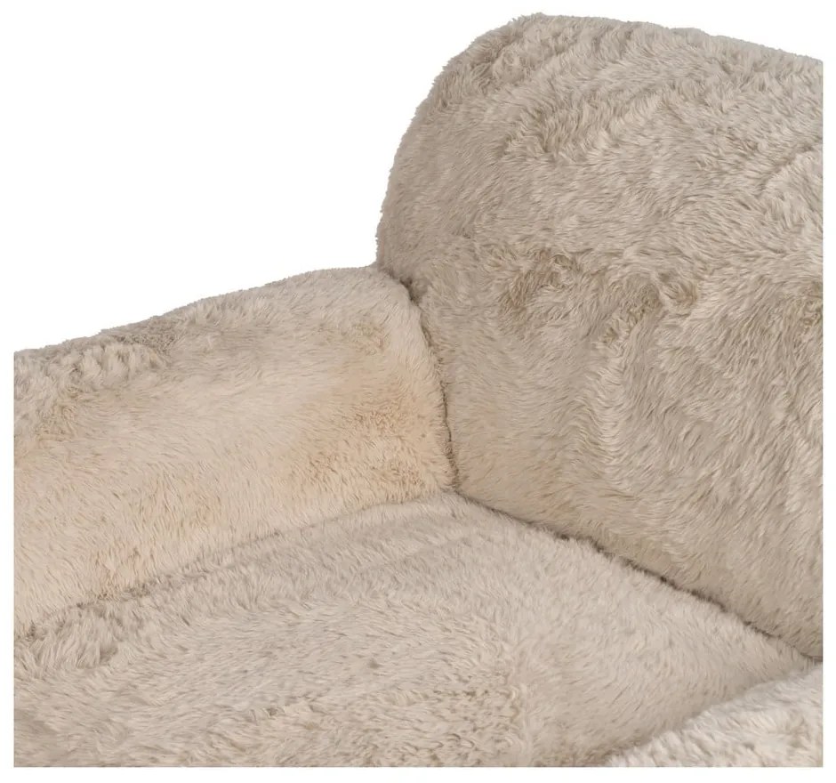 Бежово кресло Teddy – Ixia