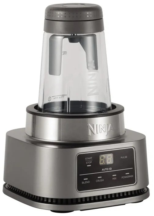 Блендер 2в1 Ninja CB100EU, 1100W, 700/400мл, Smart Torque, Auto-iQ, Трошене на лед, Инокс