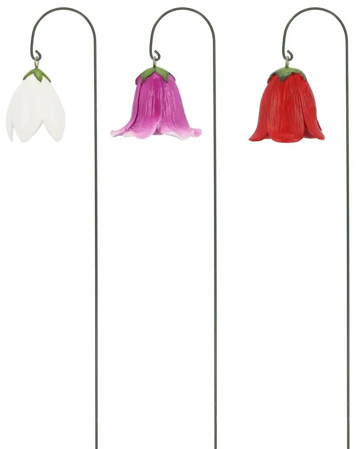 Градински свещи в комплект 3 бр. от полирезин Bell – Esschert Design