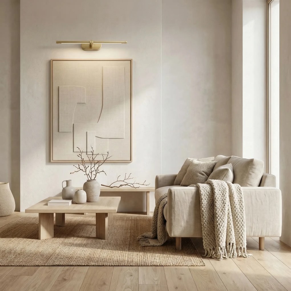 LED аплик за баня APP1892-1W 40 cm BRUSH GOLD