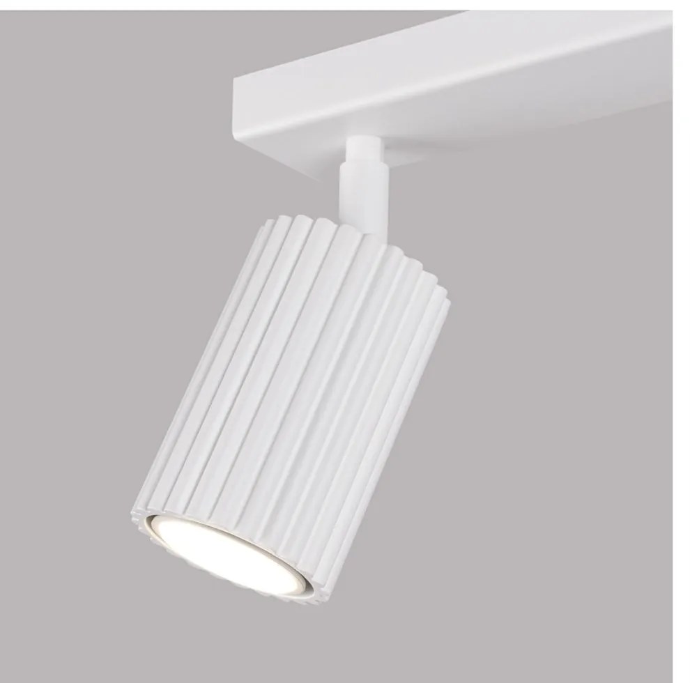 Бял прожектор 6,5x30 cm Gleam – Sollux