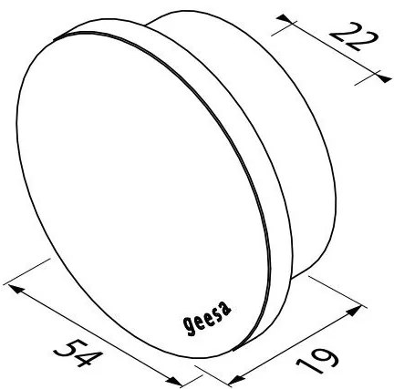 Кука Opal Geesa голям-Mauro-brushed