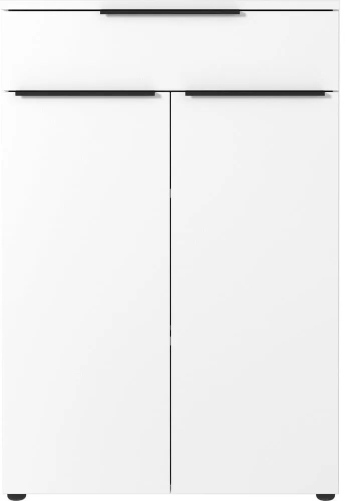 Бял висок скрин с чекмеджета 81x120 cm Mailand - Germania