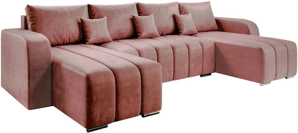 Ъглов диван Pufetto U-Гнила ябълка