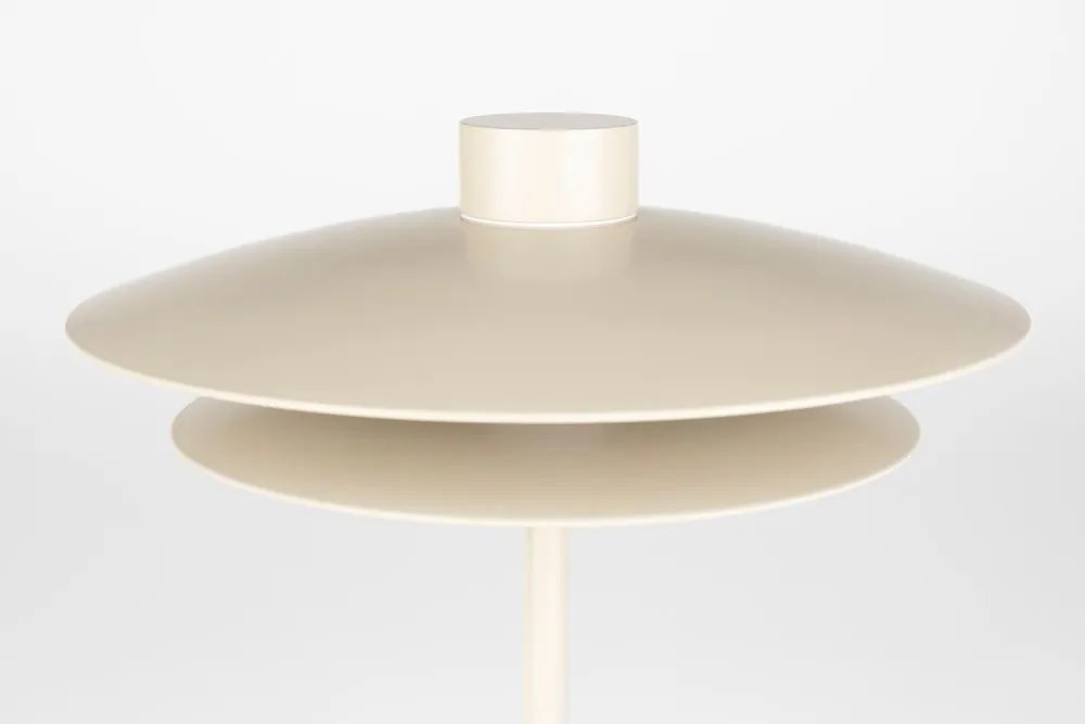Бежова метална настолна лампа (височина 32 cm) Wubbo – White Label