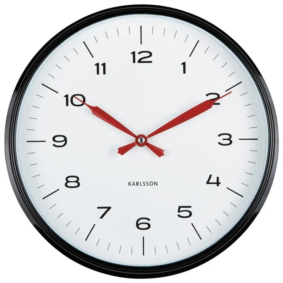 Стенен часовник ø 30 cm Modern Factory – Karlsson