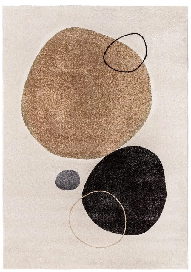 Бежовo-кремав килим 120x180 cm Peblinne – Bonami Selection