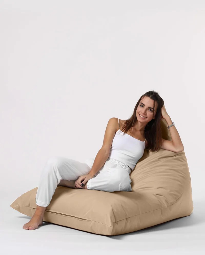 Градински пуф Pyramid Big Bed Pouf, цвят Норка